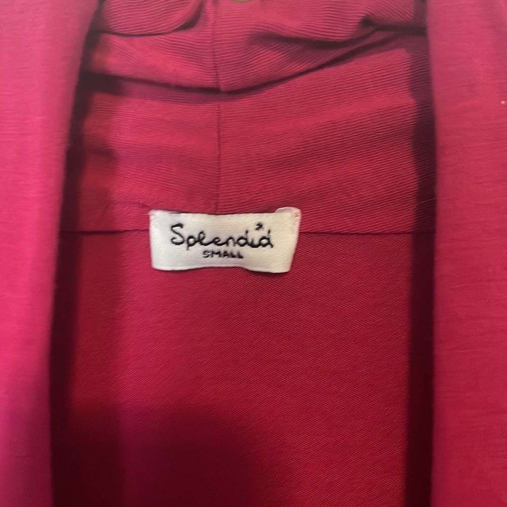 Splendid Raspberry Jersey dress - Picture 5 of 5